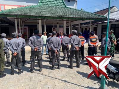 Apel kesiapan pengamanan kegiatan karnaval desa Dilem