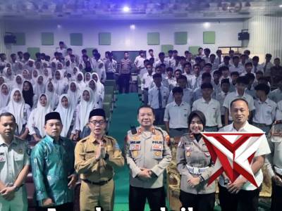Sambang Kamtibmas Polres Basel ke SMA Muhammadiyah Toboali