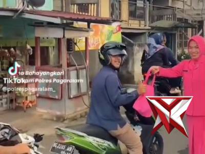 Sat intelkam polres Pagar Alam laksanakan berbagi takjil