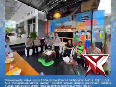 Menindaklanjuti arahan Kapolri, Kapolda Sumsel Irjen Pol Dr. Sandi Nugroho melalui Polres OKU Selata