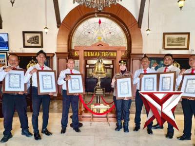 Penerimaan Penghargaan Polsek Wiyung