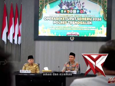 Pimpin Rakor Kesiapan Operasi Ketupat Semeru 2026, Kapolres Trenggalek Paparkan Kerawanan dan Langka - PoliceTube