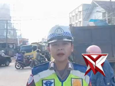 PANTAUAN ARUS LALU LINTAS H-7 IDUL FITRI PRINGSEWU