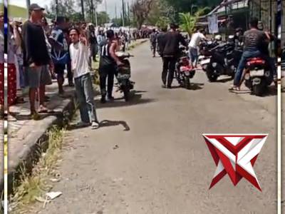 Api Cepat Menyebar, Dua Bangunan di Kebun Keling Ludes Terbakar - PoliceTube