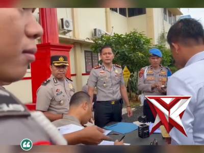 Polres Empat Lawang laksanakan kegiatan pemeriksaan senjata api organik polri terhadap personel - PoliceTube