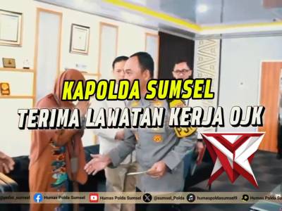 Antisipasi Kejahatan Keuangan Digital, Kapolda Sumsel Tegaskan Kolaborasi Strategis dengan OJK Pale - PoliceTube