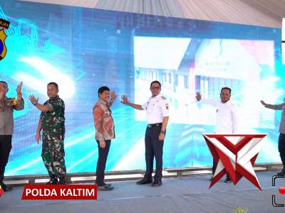 Peletakan Batu Pertama Pembangunan RS Bhayangkara Samarinda & Rusun Polres Ppu