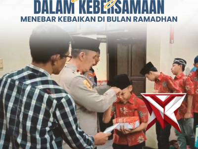 &ldquo;Berbagi dalam Kebersamaan, Menebar Kebaikan di Bulan Ramadhan&rdquo; - PoliceTube