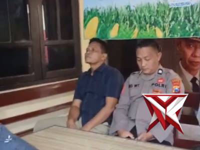 Kapolsek Lembeyan bersama Forkopimca Lembeyan laksanakan zoom meeting penanaman jagung kuartal I tah