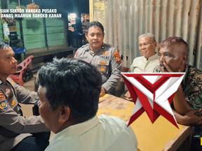 polsek bangko pusako melaksanakan kRYD di wilkum polsek bangko pusako