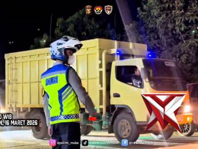 Kapolres Muba cek jalur jalintim