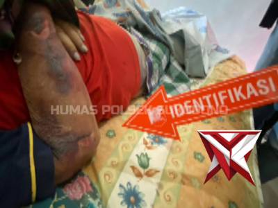 Pendatangan TKP Penemuan Mayat di Desa Kutorenon