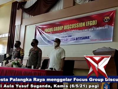 FGD POLRESTA PALANGKARAYA KALIMANTAN TENGAH