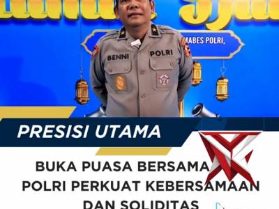 KAPOLRI BUKA PUASA BERSAMA TNI