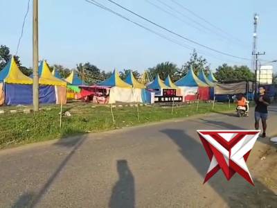 Giat Pemantauan Arus Balik Mudik Polsek BTS Ulu