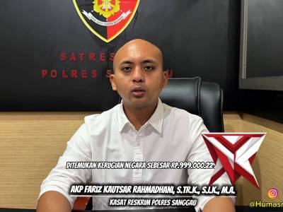 Unit Tipidkor Satreskrim Polres Sanggau melaksanakan penyerahan Tersangka dan BB ke Kejari Sanggau - PoliceTube