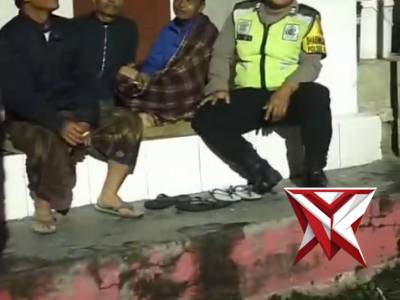 Anggota Polsek Plaosan laksanakan Sambang Pos Kamling di Desa Sendangagung Kecamatan Plaosan