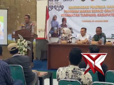 Kapolsek Tumpang menghadiri kegiatan Rapat Koordinasi tentang Singkronisasi data Penerima Manfaat pa