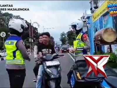 Motor senyum berbagi kebahagiaan,dalam rangka OPS ketupat Lodaya 2026