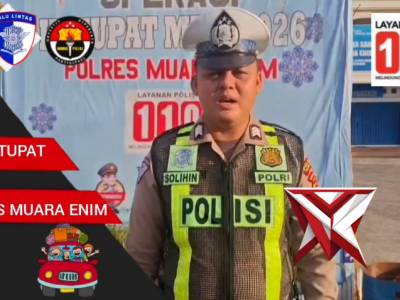 Live Report Pos Pelayanan Gelumbang &ndash; Ops Ketupat Musi 2026