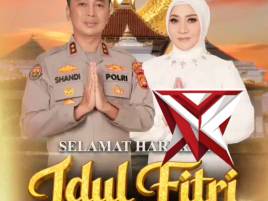 Kepala Kepolisian Daerah Sumatera Selatan Beserta Staff dan Jajaran Serta Bhayangkari Mengucapkan