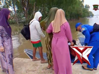 Polda Sumsel terus berinovasi dalam memberikan pelayanan tanpa batas. Kini, Kapal Pol V-1027 Upang t - PoliceTube