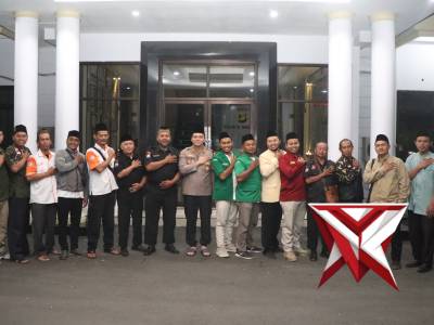 BUKA BERSAMA KAPOLRES NGANJUK DENGAN ORGANISASI  MASYARAKAT