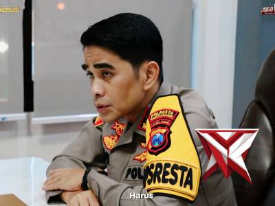 Kapolresta Banyuwangi Audiensi Taruna Akademi Militer (Akmil) dan Akademi Angkatan Laut (AAL)