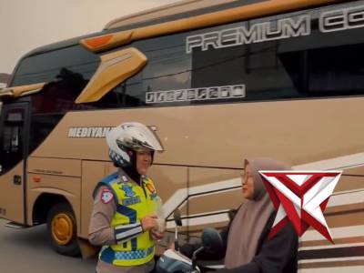 Motor Senyum Satlantas Polres Garut Hadir di Jalanan ???