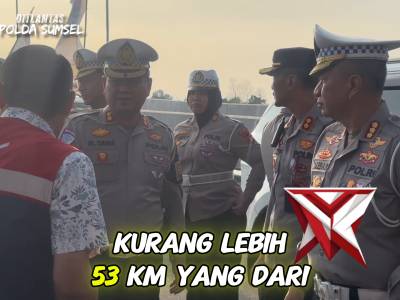 &ldquo;Pembukaan ruas jalan tol fungsional palembang betung&rdquo;