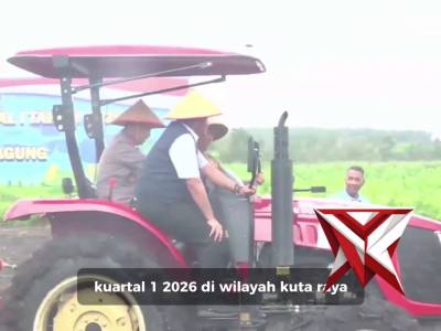 Polres OKI bersama jajaran Forkopimda OKI melaksanakan kegiatan penanaman jagung serenntak di OKI