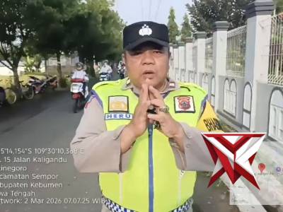 AG Pagi Polsek Sempor Polres Kebumen