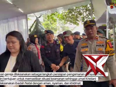 Polrestabes Bandung beserta unit Jibom chat Brimob Polda Jabar melaksanakan kegiatan sterilisasi