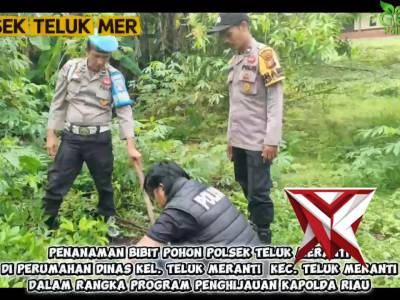 Green Policing Polsek Teluk Meranti