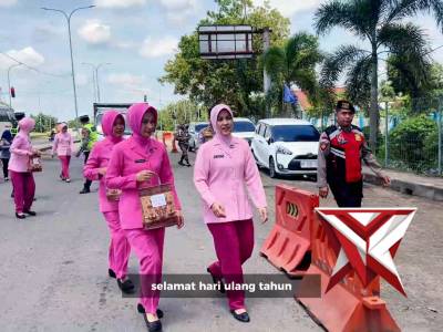 *Polres OKI Hadir peduli : Tali Asih dan Takjil Warnai HUT Yayasan Kemala Bhayangkari ke-46*