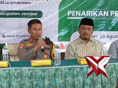 POLSEK SUMBERSARI, penarikan mahasiswa KKN universitas ibrahimy Situbondo.