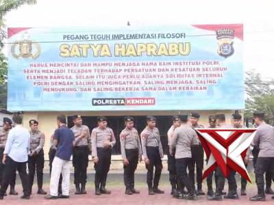 POLRESTA KENDARI : KEGIATAN HALAL BI HALAL - PoliceTube