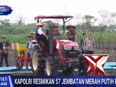 KAPOLRES SIMALUNGUN PIMPIN PENANAMAN JAGUNG SERENTAK, WUJUD NYATA POLRI DUKUNG SWASEMBADA PANGAN