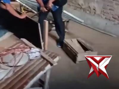Kapolsek Kawedanan menertibkan lokasi Perjudian Sabung Ayam
