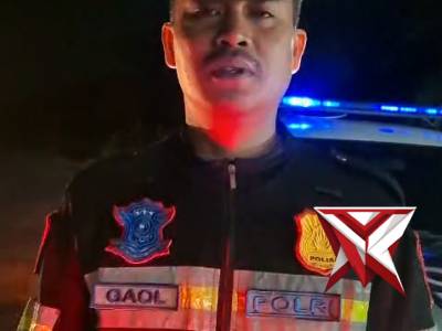 Personel Polres Batu Bara Melaksanakan Patroli Blue Light - PoliceTube