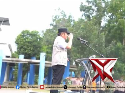 Gelar Program BELIDA, Polda Sumsel Tegaskan Komitmen Dukung Gerakan Indonesia Asri