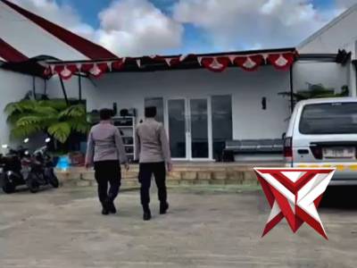 Kapolsek Bantur Sambangi Jaya Kontruksi - PoliceTube