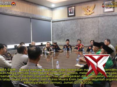 Sinergi Kuat, Keamanan Terjaga: Semua Elemen Masyarakat Bertanggung Jawab atas Kamtibmas