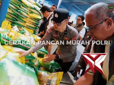 Lebaran Makin Tenang! Irjen Pol Sandi Nugroho Pimpin Langsung Gerakan Pangan Murah 

Kabar gembira