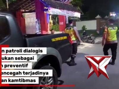 Dalam Upaya Meningkatkan Situasi Kamtibmas Yang Aman Dan Kondusif Diwilayah Polsek Sukomoro Polres M