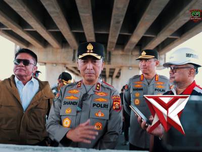 PENGECEKAN JALUR MUDIK TOL KAPAL BETUNG