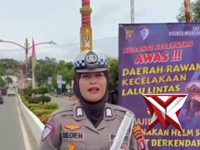 Menghimbau kepada seluruh warga masyarakat Murung Raya untuk tetap tertib berlalu lintas - PoliceTube