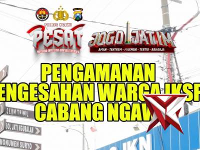PENGAMANAN PENGESAHAN WARGA IKSPI CABANG NGAWI