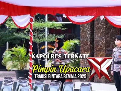 Kapolres Ternate Buka Tradisi Bintara Remaja 2025, Ini Pesan Pentingnya