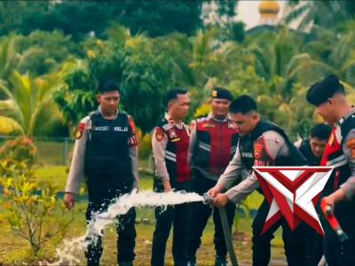 POLRES OKI HADIR 
SAT SAMAPTA MELAKSANAKAN RANTIS KARHUTLA Z*